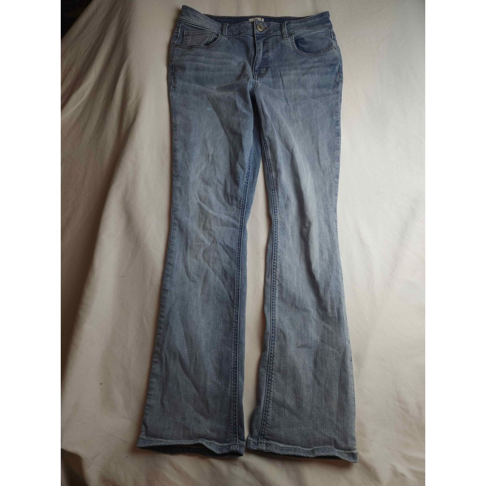 M Jeans by Maurices Classic Slim Boot Mid Rise Light Wash Denim Jeans Size 10